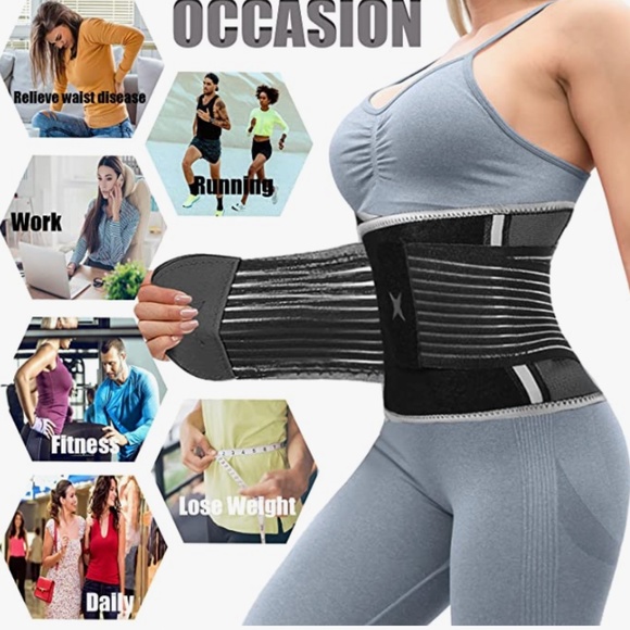 Women Waist Trainer Belt Sweat Effect Belt Waist Cincher Trimmer Slimming Body S